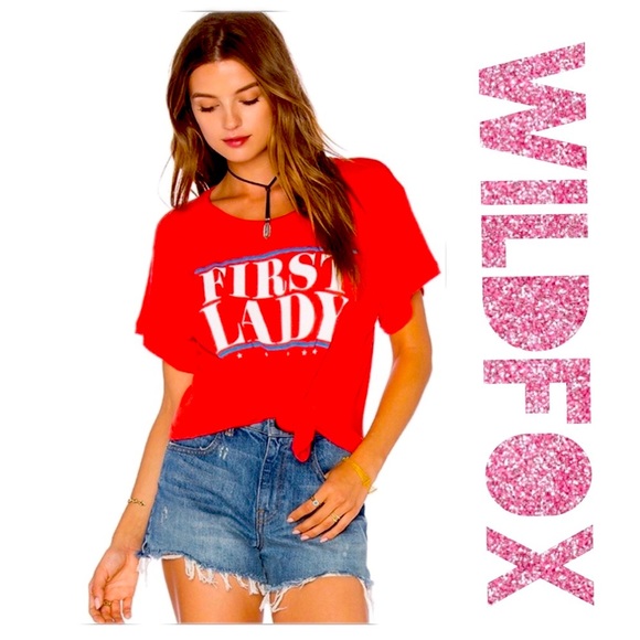 Wildfox First Lady Tee XS - Picture 3 of 7